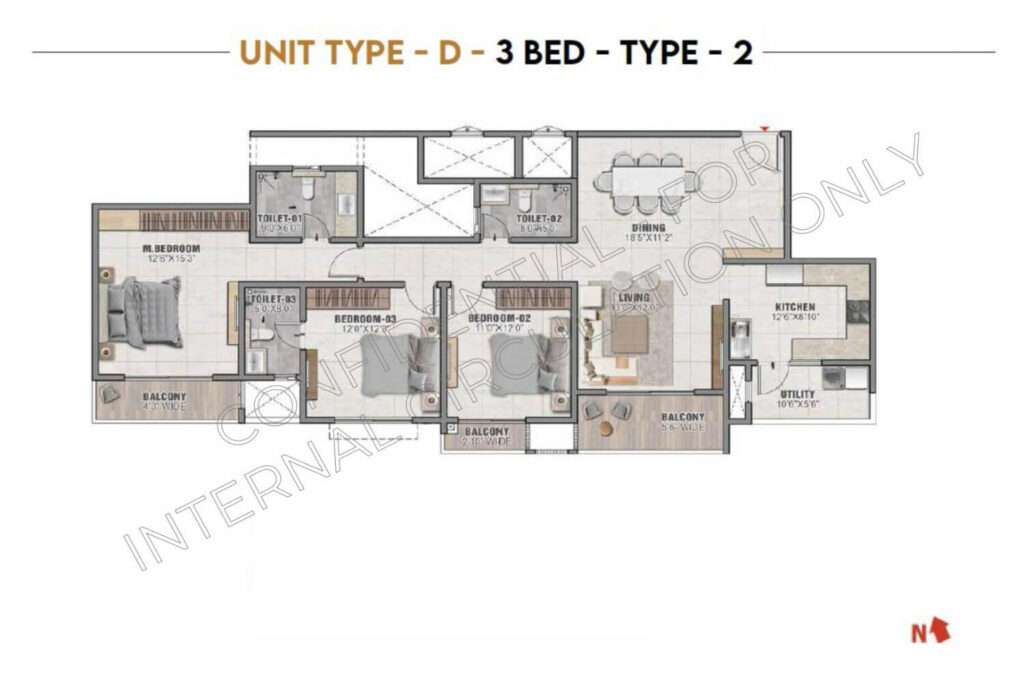 Prestige Camden Gardens Floor Plan3